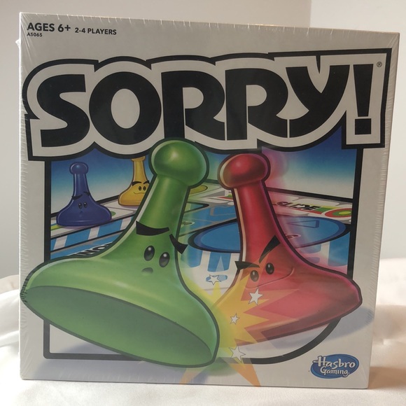 Hasbro Gaming SORRY! Board Game 2016 USA  Ages 6+ 2-4 Players Factory Sealed New - Picture 7 of 7